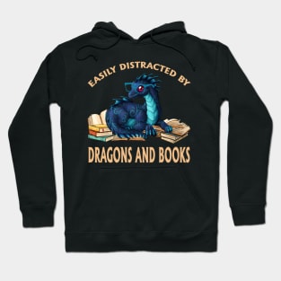 Dragons And Books Hoodie